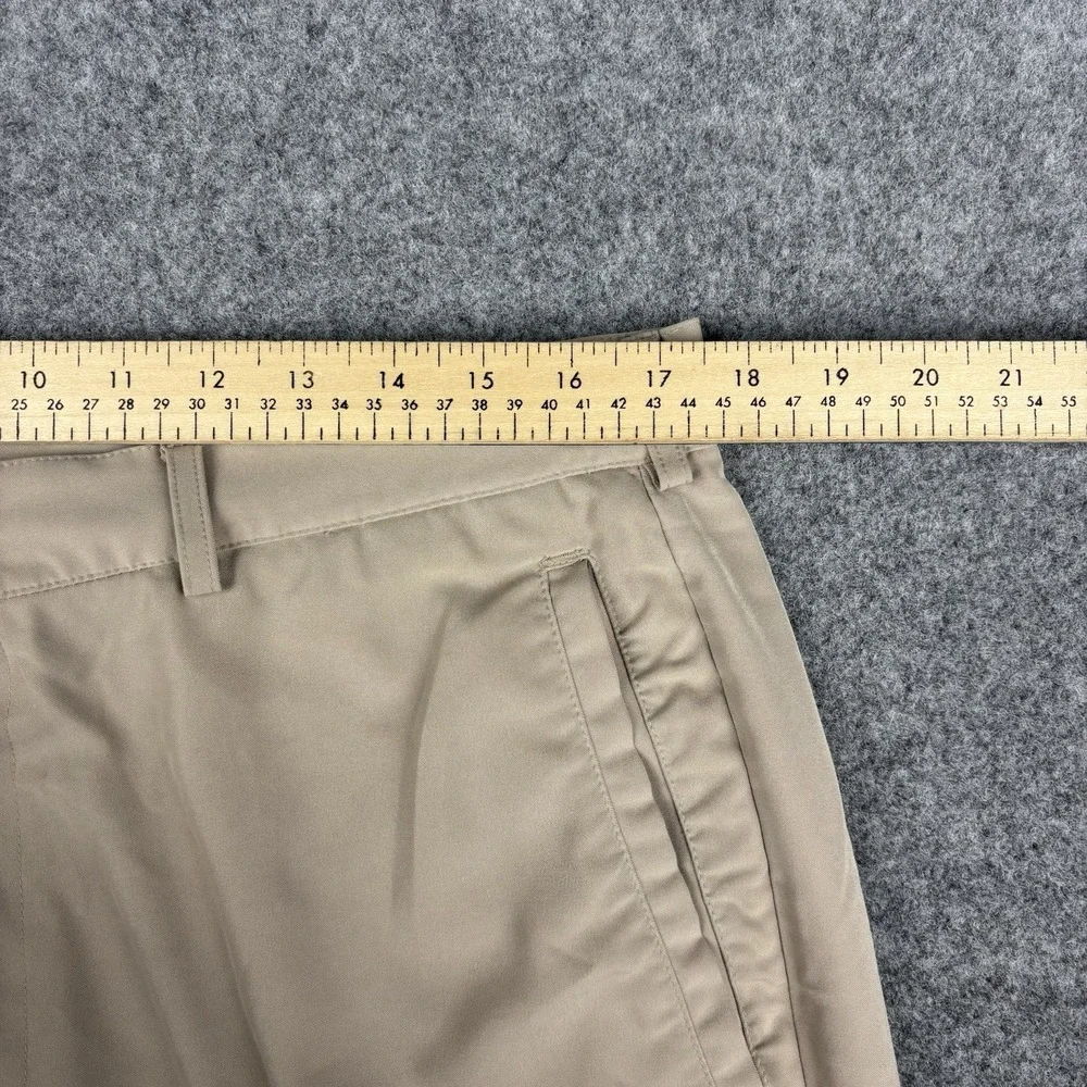 Nike Golf Pants Men's 36 Beige Khaki Dri-FIT Stretch Performance Casual Athletic